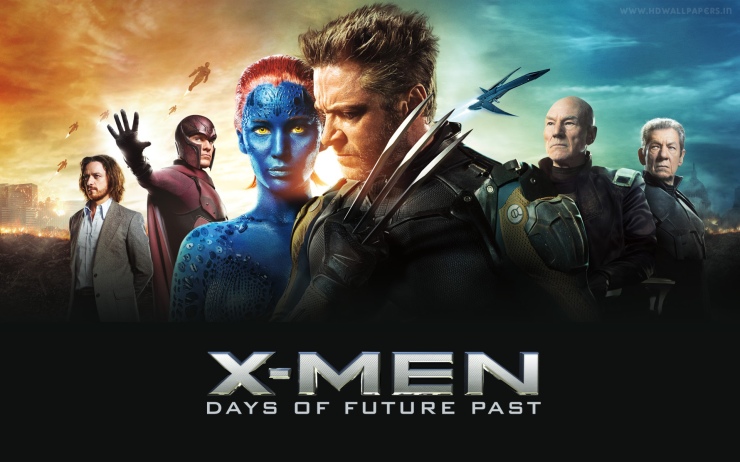 X-Men: Days of Future Past - look at all the plot devices lined up